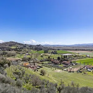 View On The Pisan Hills - Apt With Panoramic Terrace Treggiaia